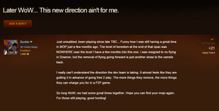 Illustration for article titled World Of Warcraft Players Are Pissed Their Characters Can’t Fly